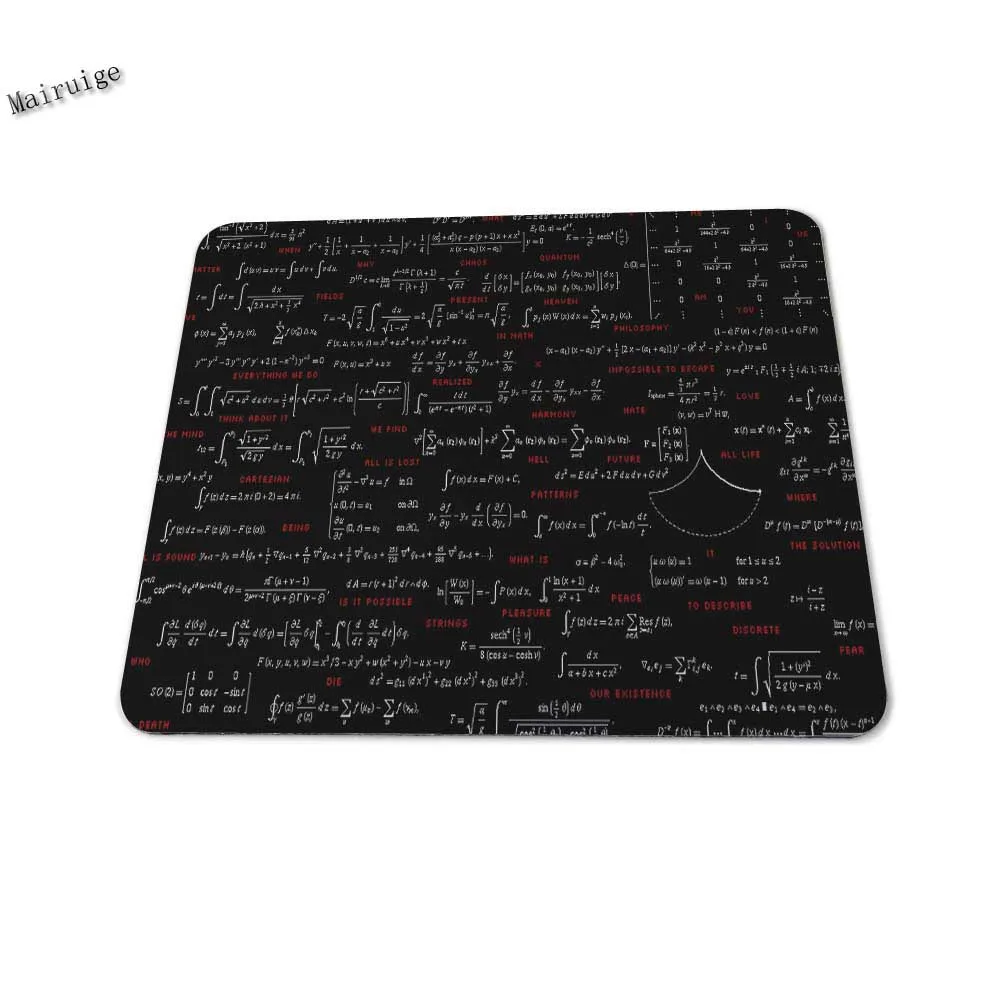 Mairuige математическая формула прямоугольник 180X220X2MM 250X290X2MM без компьютера коврик