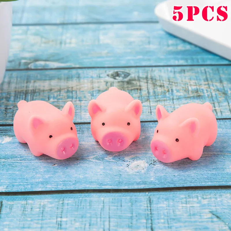 

Pig Toy Cute Screaming Squeaker Squeak Gift Home Decoration for Children Kids AN88