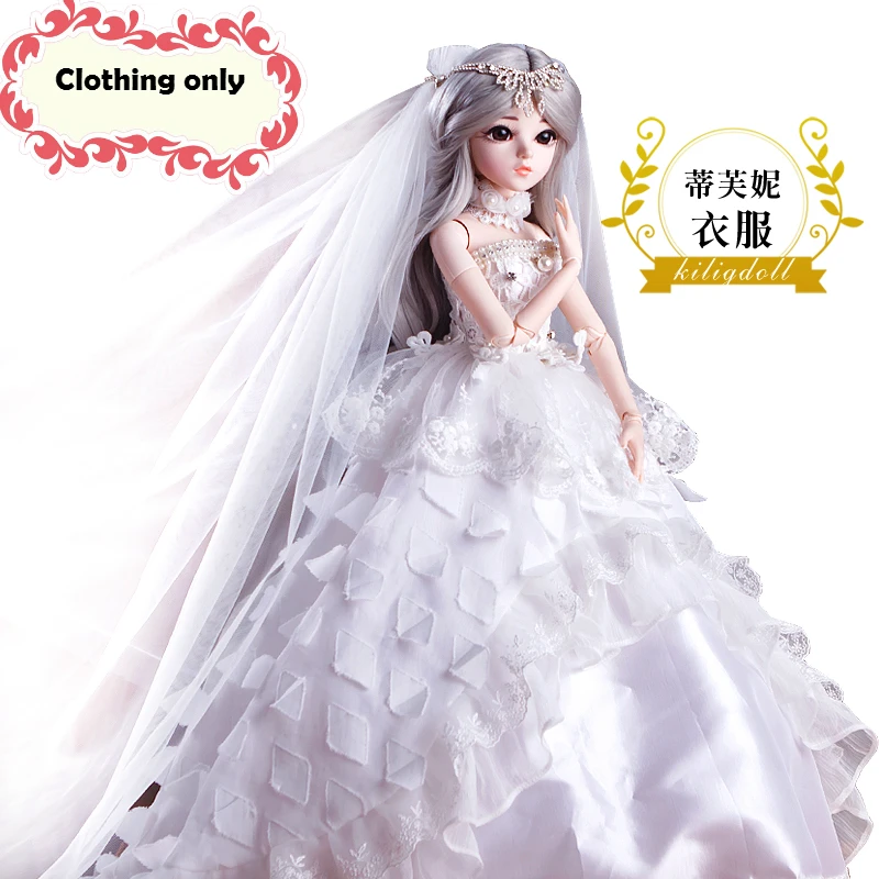 1/3 Кукольное свадебное платье для BJD 60 см куклы игрушки высшего качества китайская Кукла 18 шарниров BJD шарнир Кукла Мода девушка подарок - Цвет: I