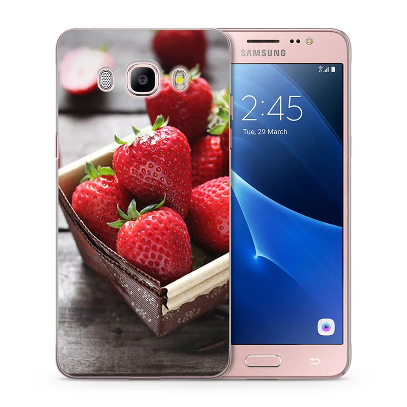 Чехлы для телефонов Samsung Galaxy A3 A5 2016 2017 S8 S8plus Note 8 милый фруктовый Мягкий