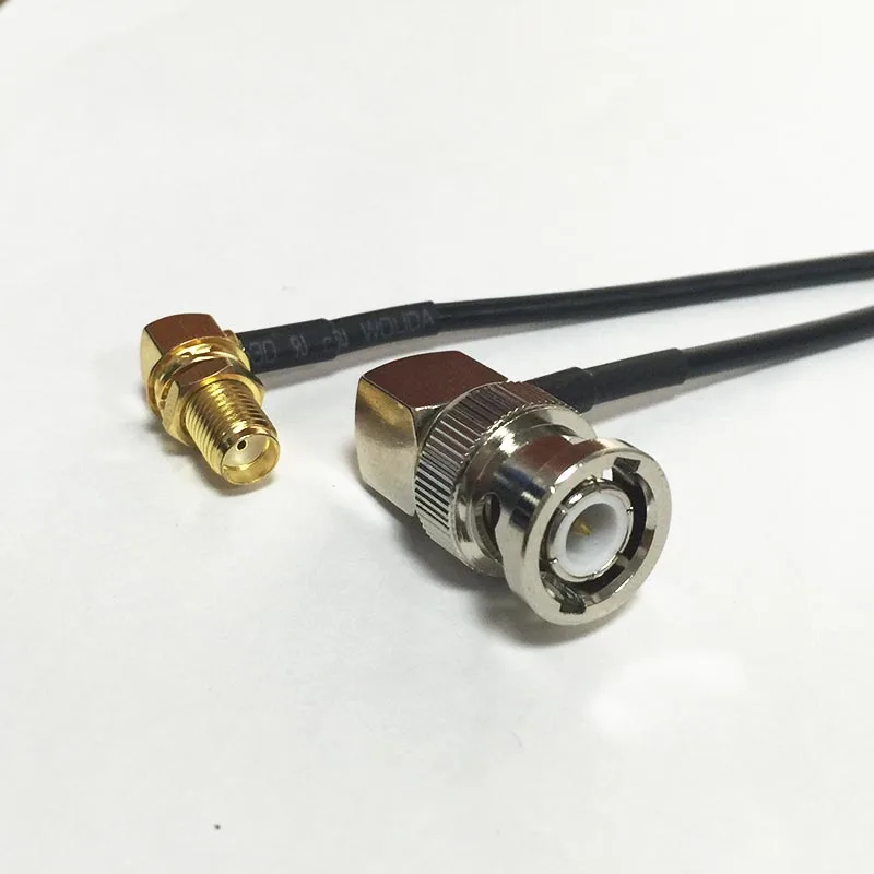 Новый модем коаксиальный кабель SMA Гнездовой разъем гайка с прямым углом штекер