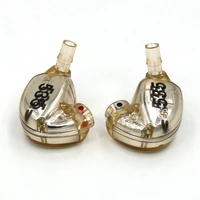 one pair diy repair housing shell cover case for se535 se425 se315 se215 earphone plug