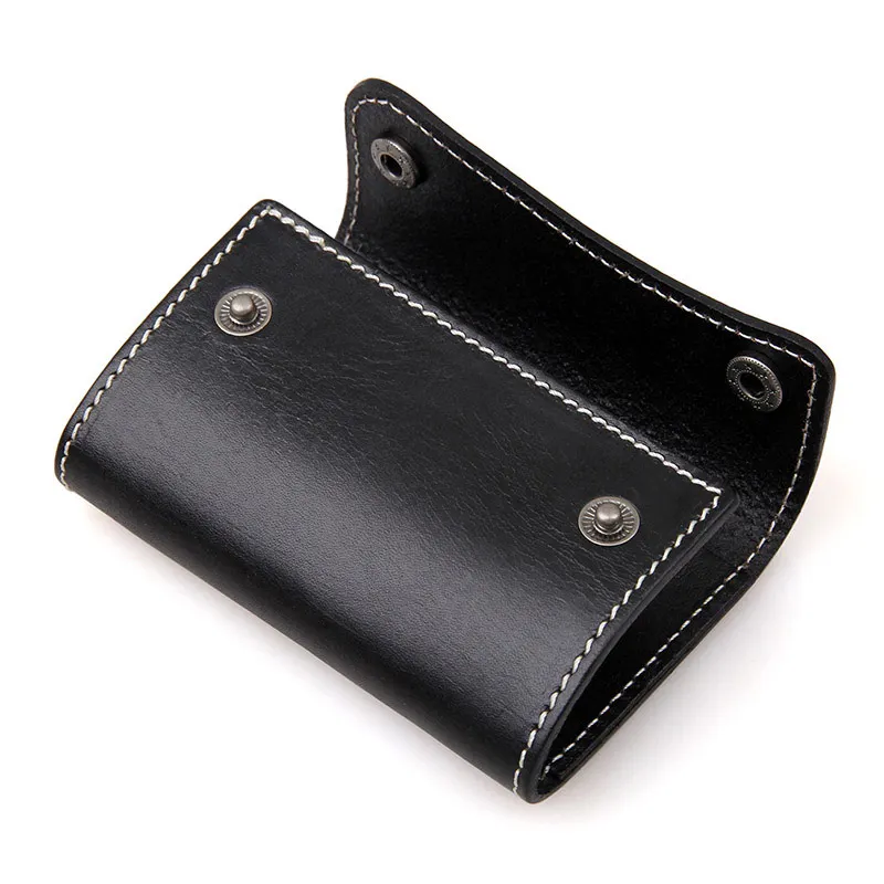 Модная стильная сумка для ключей из натуральной кожи унисекс 6 крючков