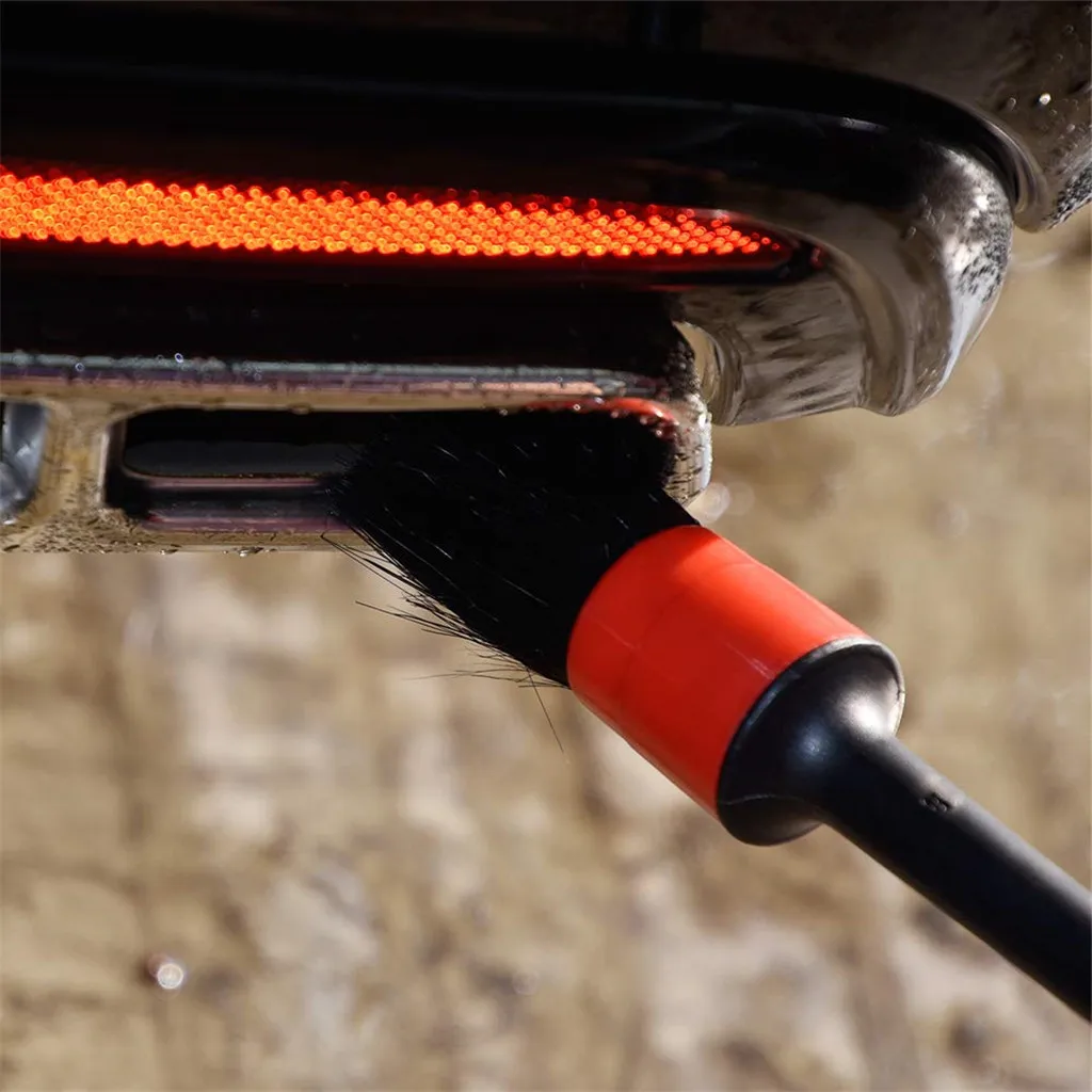 Новое поступление 5 шт натуральный кабан волос детальный набор кистей