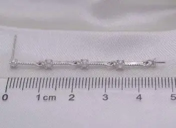 Полусеребряные жемчужные аксессуары ювелирные украшения DIY материалы ручной
