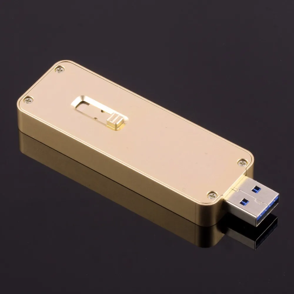 LM 841U USB3.0 TYPE A SATA B key SSD корпус твердотельный жесткий диск адаптер USB для NGFF 2230/2242