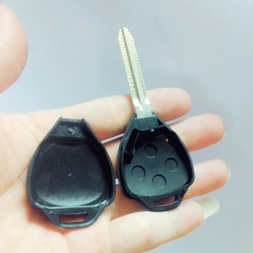 10 шт. автомобильный пульт дистанционного управления с 2 кнопками и логотипом|case