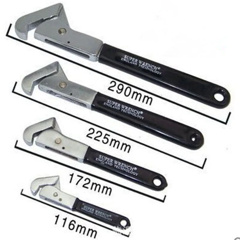Универсальный трубный гаечный ключ регулируемый 4 &quot6&quot 8 &quot10&quot|adjustable wrench|pipe