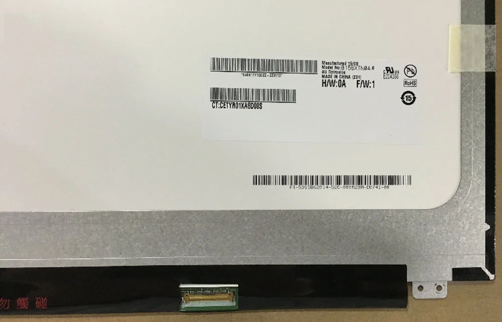 B156XTN04.6 B156XTN046 LED Display Matrix for laptop 15.6&quot 1366X768 HD 30Pin Matte Replacement LCD Screen | Компьютеры и офис