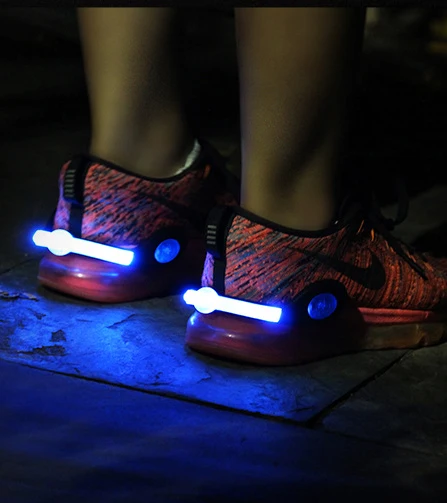 2 шт./компл. подсветка для велосипеда велосипедный наручный ремень зажим обуви