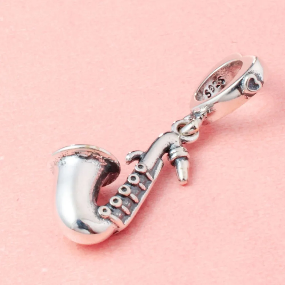Бусины Soulbead подвески серебряные подходят для браслета Pandora любителей музыки