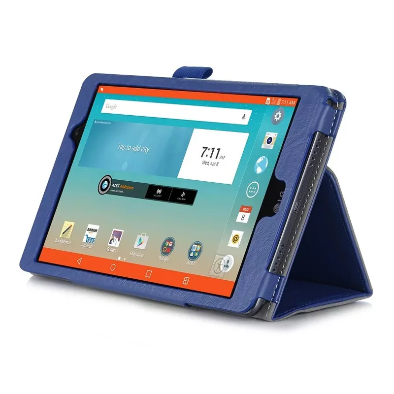 CucKooDo PU кожаный чехол для LG G Pad 3 8 0 дюймов V525/LG GPad X V521WG планшет с ремешком и слотами