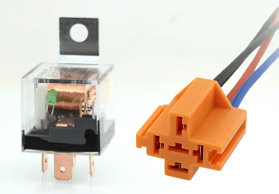 Автомобильное реле 12V/24V 4pin 5pin 80A высокой мощности Водонепроницаемый фары