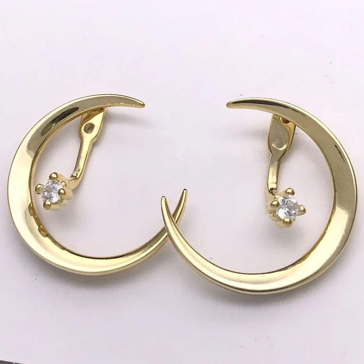 Серьги гвоздики женские гипоаллергенные из серебра 100% пробы с