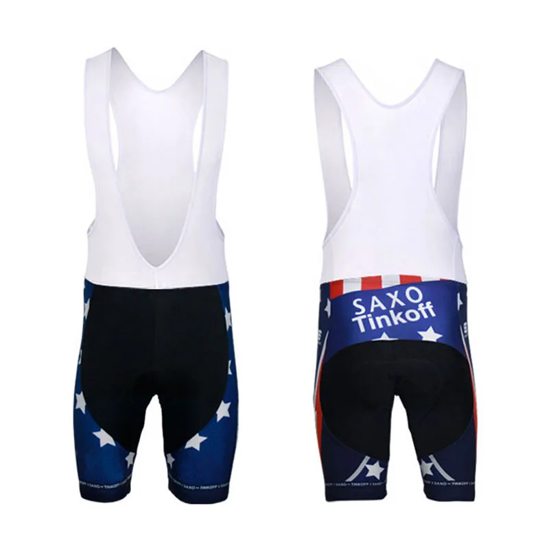 Bib Shorts-2 Tinkoff Saxo Bank Pro Team велосипедная одежда/лето Bicicleta горный велосипед Джерси Ropa Ciclismo+ гелевая накладка - Цвет: Bib Shorts-2