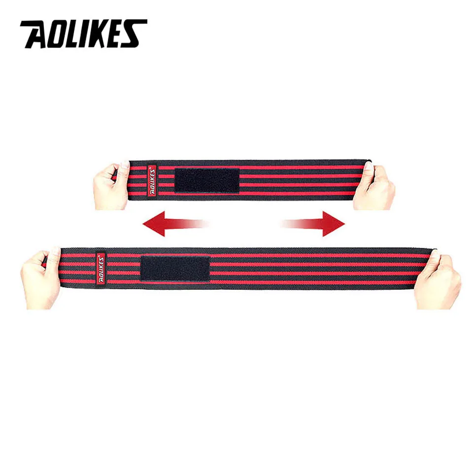 AOLIKES 1 шт. ремни для поддержки запястья обертывания тяжелой атлетики фитнеса