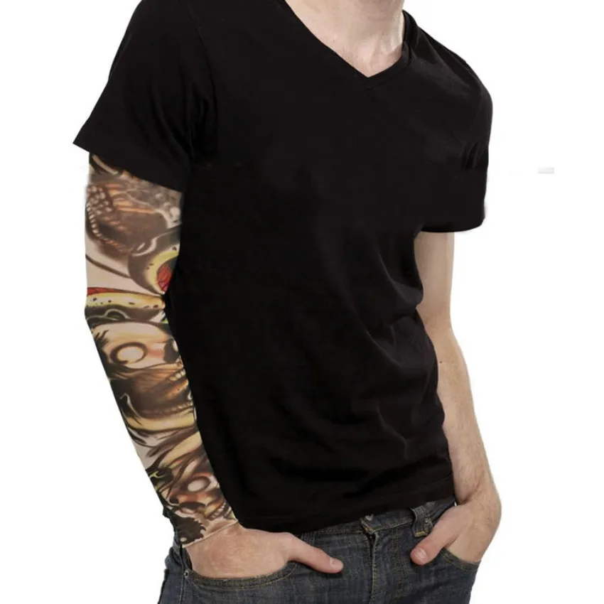 1 шт. модный временный рукав с татуировкой в виде кровавого волка|temporary tattoo sleeves|arm