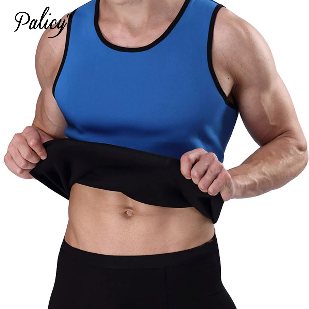 

Palicy Slimming Tops Belly Men Slimming Vest Body Men Shaper Neoprene Thermo Tummy Shaperwear Waist Sweat Weight Loss