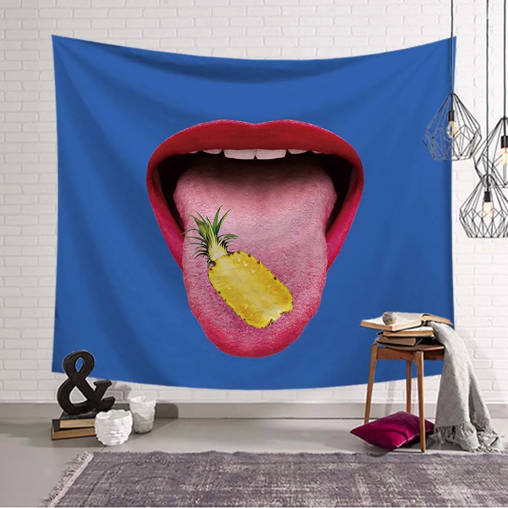 1 шт., хит, 60x51 дюймов/80x60 дюймов, Одноместный мужской Настенный декор для гостиной, с принтом, сексуальный красивый подвесной гобелен, спальный коврик для влюбленных в спальню - Цвет: CS011-C4