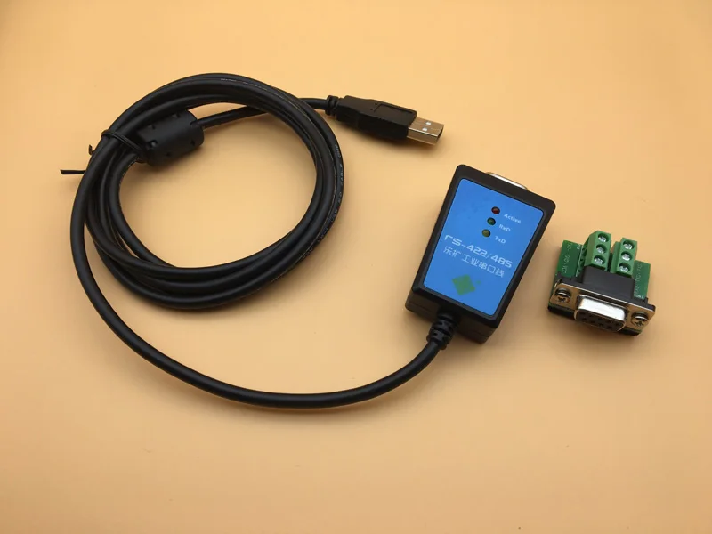 Кабель преобразователь с USB на 180 485/422 см кабель RS485 последовательные кабели связи