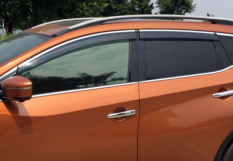 Для NISSAN MURANO 2015 2016 2017 2018 автомобильный оконный козырек Vent Guard
