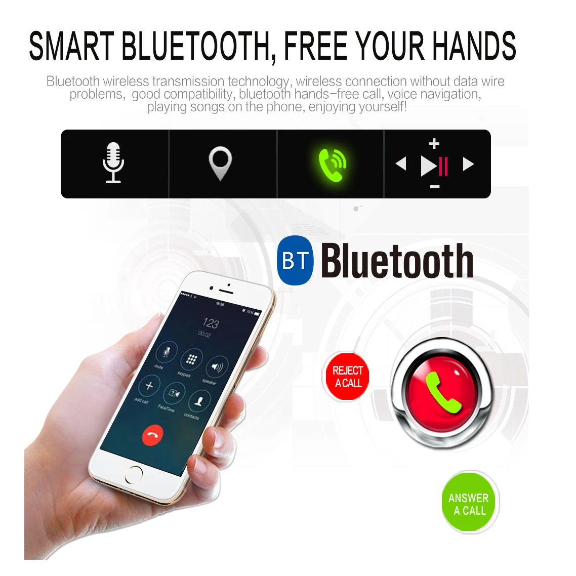 SWM 4," Автомобильная Радио обратная камера Bluetooth лента Авторадио машина радио Coche 1080P HD MP5 плеер радио Para авто стерео