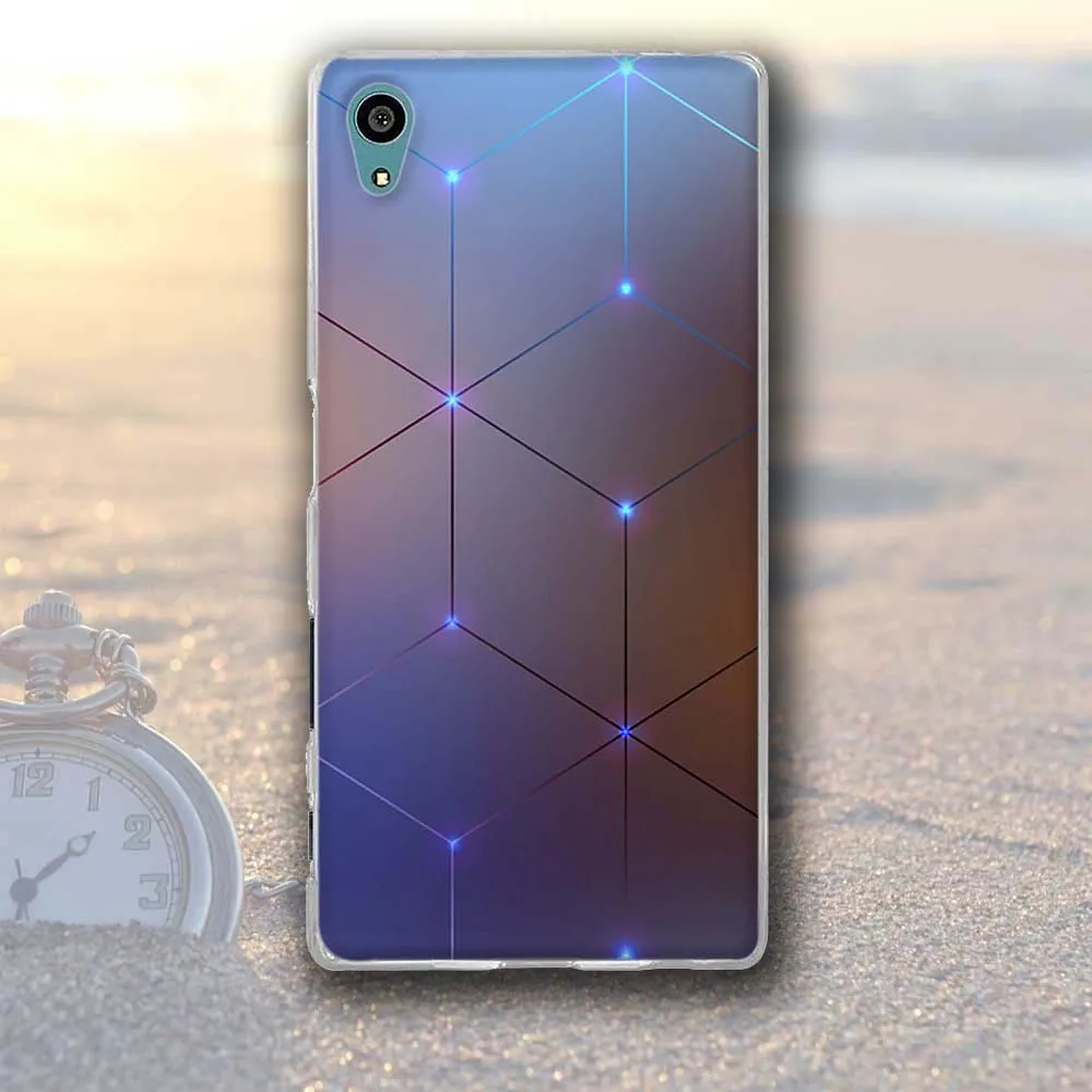 Чехол для телефона Sony Xperia Z5 E6003 E6633 E6653 E6683 мягкий силиконовый защитный чехол с 3D