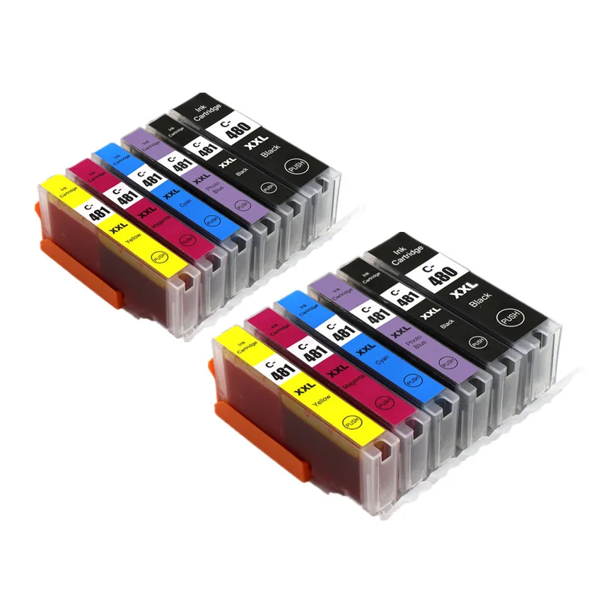 Картридж для CANON PIXMA совместимый с PGI480 CLI481 480 481 XL принтеров TR7540 TR8540 TS6140 TS9140