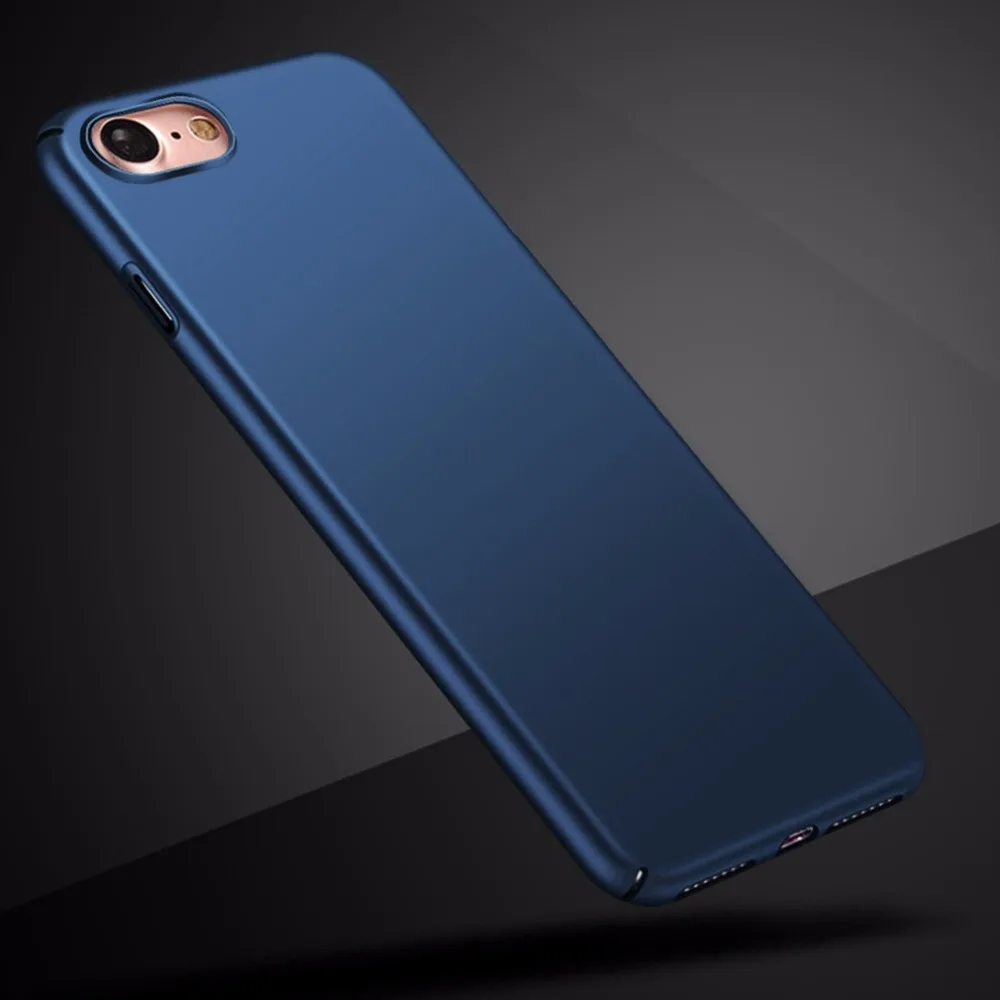 Luxury Case For iPhone 5 5s SE Funda 6 6S 7 Plus Hard Plastic Matte Back Cover Phone Hoesjes |
