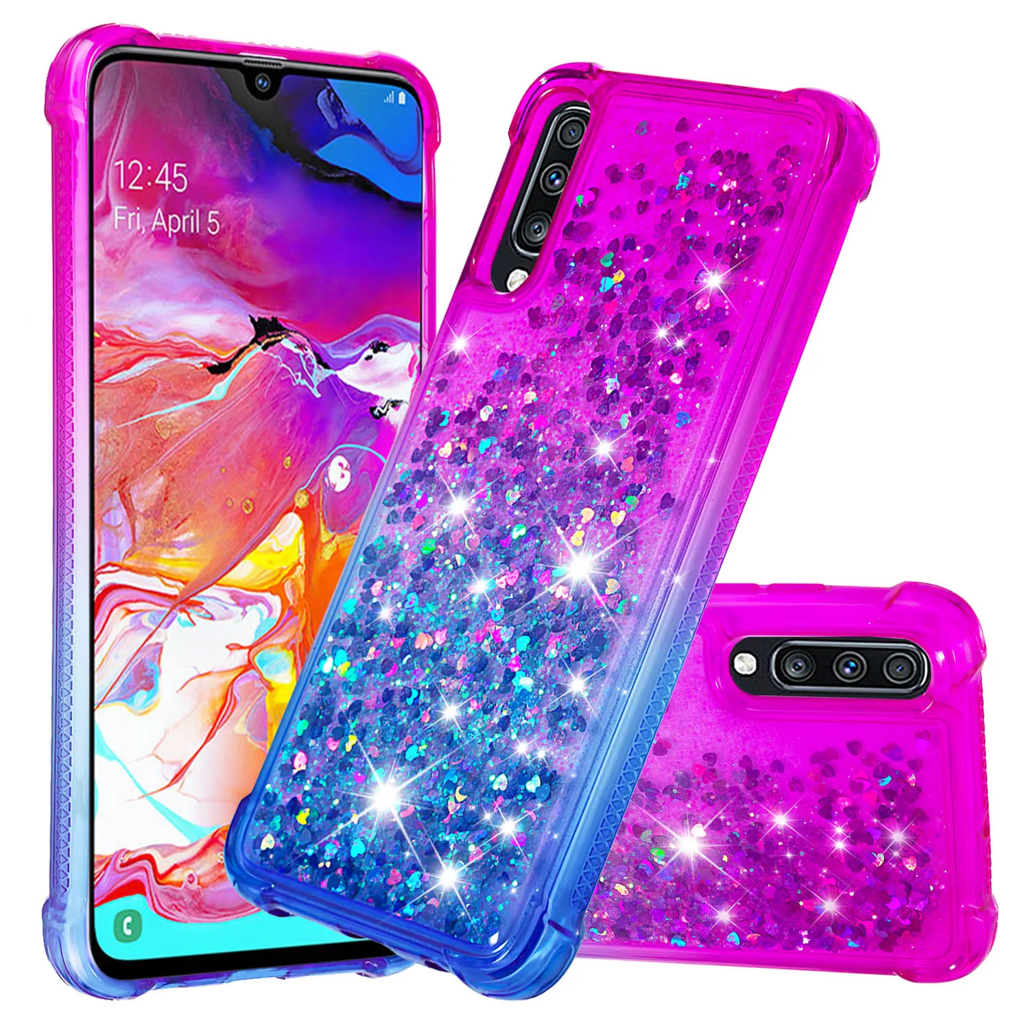Мягкий силиконовый чехол-накладка для Samsung Galaxy A70 a7 2019 | Мобильные телефоны и