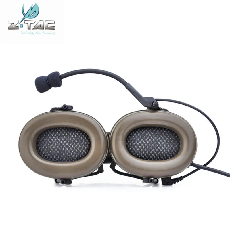 Военная гарнитура Z tactical softairpeltor Comtac ii с шумоподавлением для охоты разъемом U94 PTT