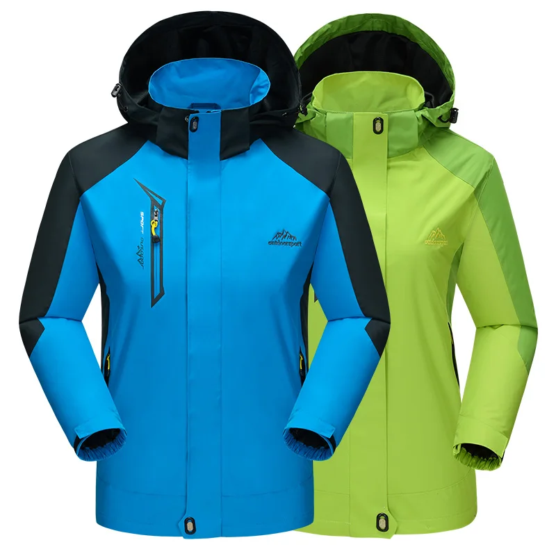 Ветровка с капюшоном для мужчин и женщин спортивная водонепроницаемая