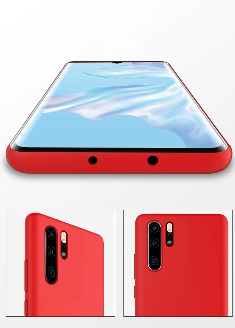 huawei P30 Pro Чехол huawei P30 чехол силиконовый чехол с логотипом huawei P 30 Мягкий Роскошный 360 противоударный huawei P30 Pro Чехол