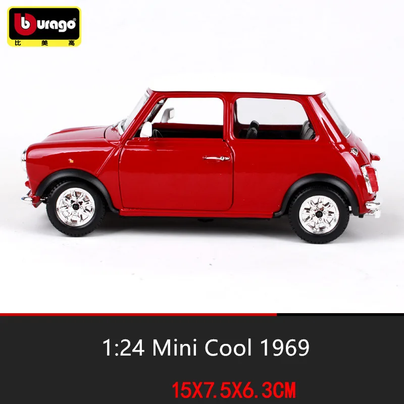 Bburago 1:24 1969 мини моделирование сплава Модель автомобиля ремесла Коллекция игрушек инструменты подарок