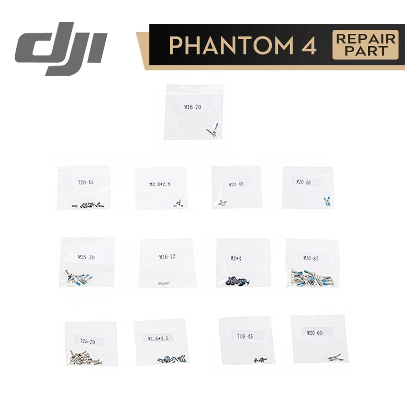 DJI Phantom 4 набор винтов для Phontom4 оригинальные аксессуары Запчасти|set|set 4set screw |
