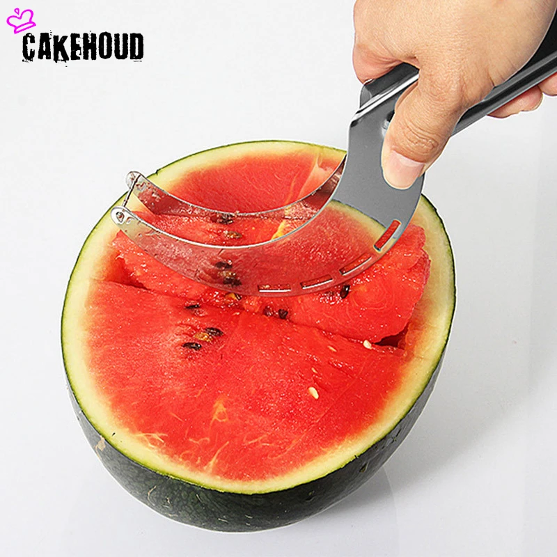 Высокопрочный нож для резки арбуза из нержавеющей стали|kitchen gadgets|vegetable toolsmelon cutter |