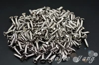 thousand of chrome guitar pickguard screws for fender strattele electric guitar bass free shipping wholesales
