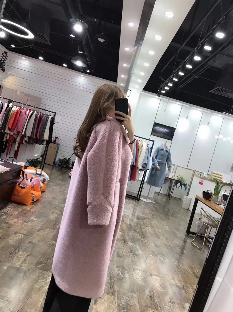 Новое поступление женские зимние пальто и куртки смешанные Модные свободные большие размеры женская верхняя одежда модные женские зимние длинные пальто