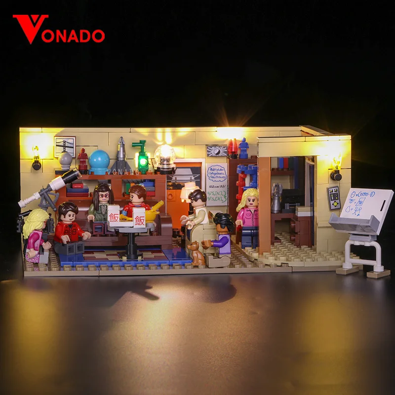Светодиодный светильник для lego 21302 совместимый с 16024 теорией большого взрыва