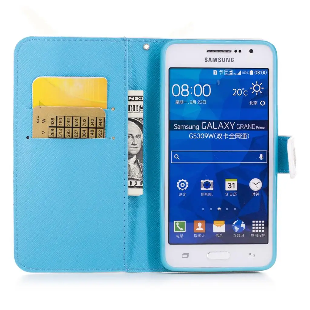 Чехол Grand Prime, кожаный флип-чехол s для samsung Galaxy Grand Prime G530 sm-g531f G531H G530F G530H, Капа, оболочка, чехол