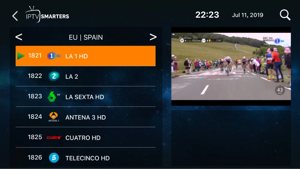 Испания IP tv M3U подписка 6750 каналов 8300 HD VODs музыка Xky sport EXYU взрослые дети новости Поддержка IPTV Box Android tv Enigma2