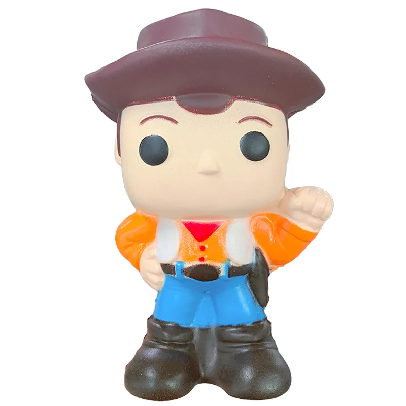 Jumbo Toy Story 4 Squeeze Toy Woody Buzz Lightyear Squishy Slow Rising Cartoon Doll Soft Stress Relief Fun Gift Xmas Toy for Kid