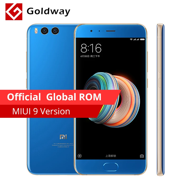 Оригинальный Xiaomi mi Примечание 3 Мобильный телефон Snapdragon 660 6 ГБ Оперативная память
