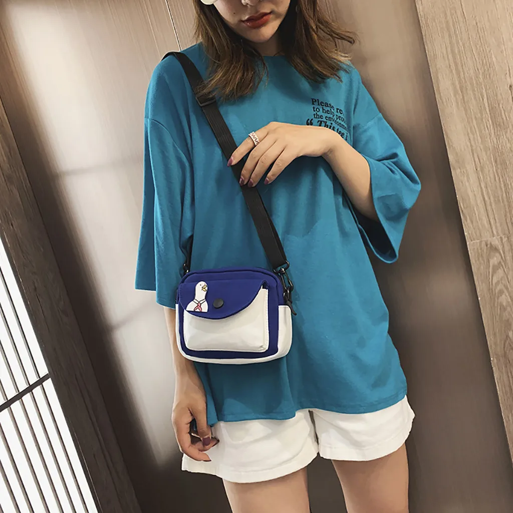 Женская модная повседневная шикарная Красивая парусиновая сумка универсальная