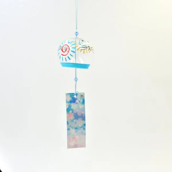Японский Culuture стеклянный колокольчик Furin Wind Chimes домашний подвесной Декор
