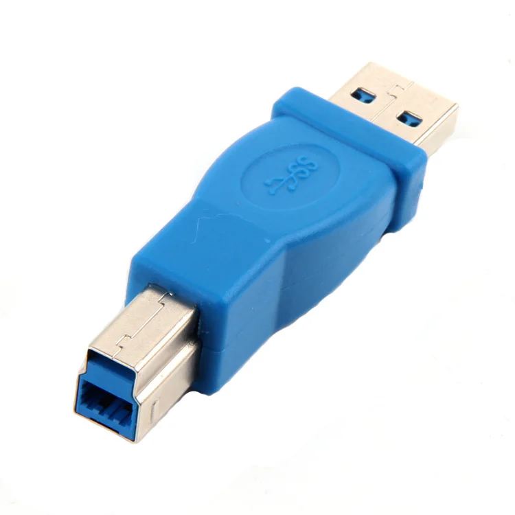 2pcs/lot USB 3.0 Type A Male TO B Adapter Converter Jack For Printer |