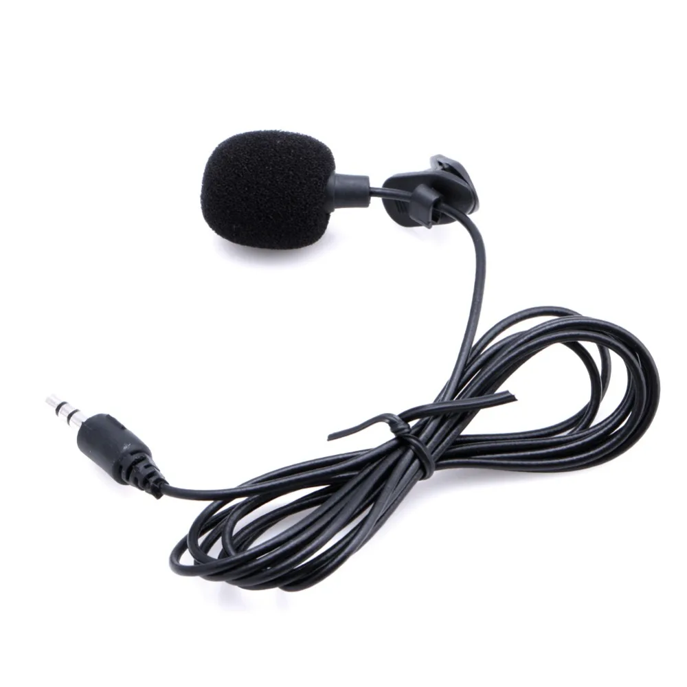 1 PC Mini Hands Free Clip On Lapel Microphone Mic For Notebook Laptop Skype 3.5mm | Электроника