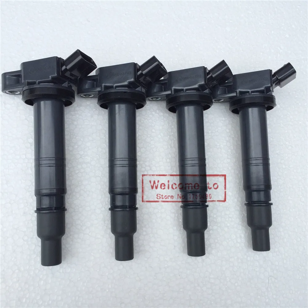 (4 шт./лот) Совершенно новая катушка зажигания ASSY для TOYOTA VITZ COROLLA LEXUS IS F /RC CAMRY (HYBRID)