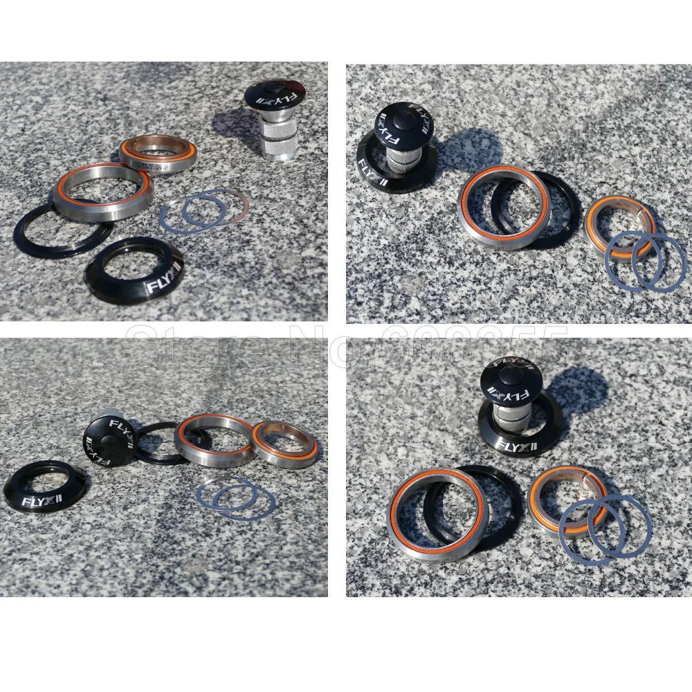 Гарнитура 1 1/8 &quotдо 1/2&quot конический интегрированный MTB дорожный велосипед Steerer