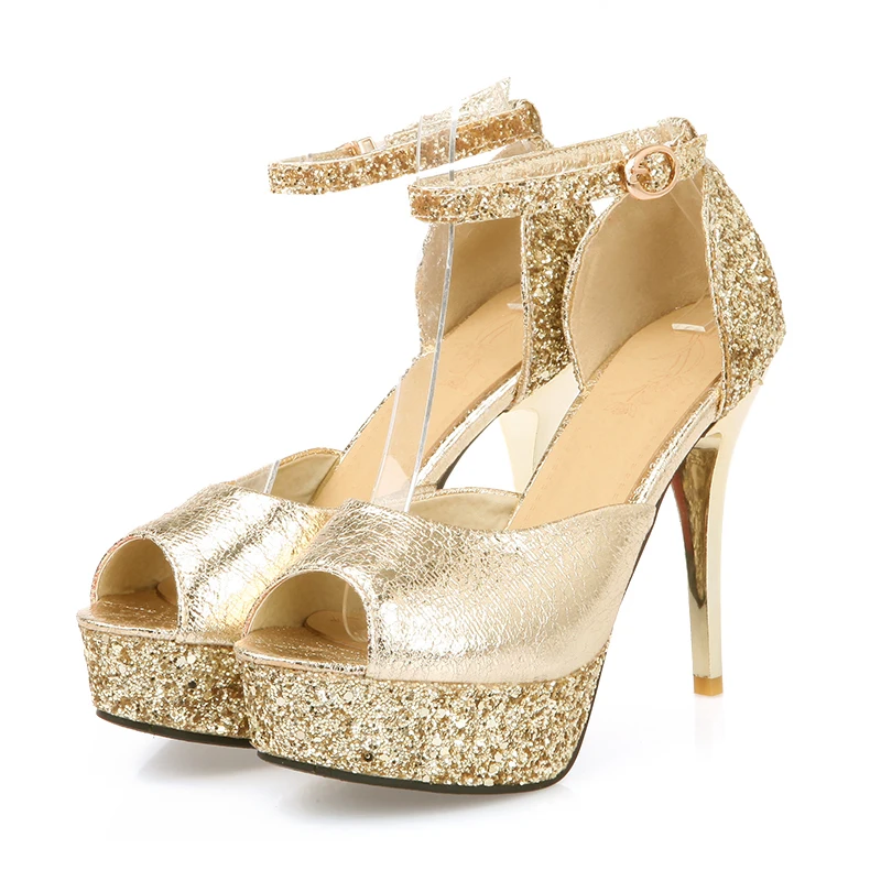 Лето новый сексуальный мода на высоких каблуках туфли высоком каблуке платформы